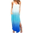thumbnail image 1 of Elegante mujer Casual con cuello en V vestidos estampados verano sin mangas vestido de jersey OAVQHLG3B Store  lin121212, 1 of 5