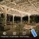 thumbnail image 5 of Luces solares de cuerda de 200 LED de 72 pies, luces navideñas solares impermeables para exteriores con control remoto, luces solares de cadena para exteriores IP67, sincronización y 8 modos, decoraci, 5 of 5