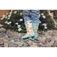 thumbnail image 3 of Oaki Kids Waterproof Rubber Rain Boots with Easy-On Handles, 3 of 3