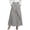 A-Grey185, variant on XIAOCHA Women's High Waisted Button-Front Asymmetrical Skirt Wrap-Front Flowy Elegant Office Work Midi Skirt