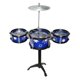 thumbnail image 2 of 3/5 tambor baquetas taburete conjunto Jazz Band instrumento Musical juguete regalo Sunnimix Instrumentos musicales Drum Toy, 2 of 6