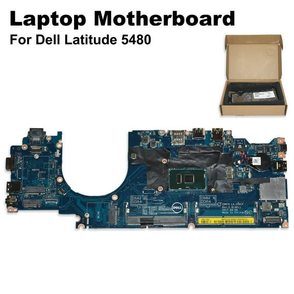 Pre-Owned Dell Latitude 5480 Motherboard with Intel i5-6300U, 2.4GHz Processor - RH40R