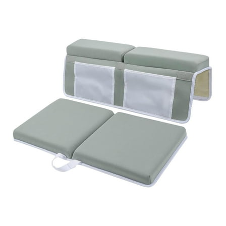 Mornei Bath Kneeler and Elbow Pad Set,Kneeling Pad for Baby Bath Time,Extra Thick,Quick