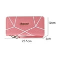 thumbnail image 2 of Womens Wallet Cluth Wristlet Wrist strap Long Purse, 2 of 5