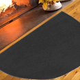 thumbnail image 3 of MesaSe Fireproof Blanket Half Hearth Fireplace Area Rug Trim Non Slip Mat Protects Floors From Sparks, 3 of 8