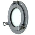 thumbnail image 1 of Ojo de buey de aluminio con vidrio, 9 " INDIA OVERSEAS TRADING CORP AL 48591, 1 of 1