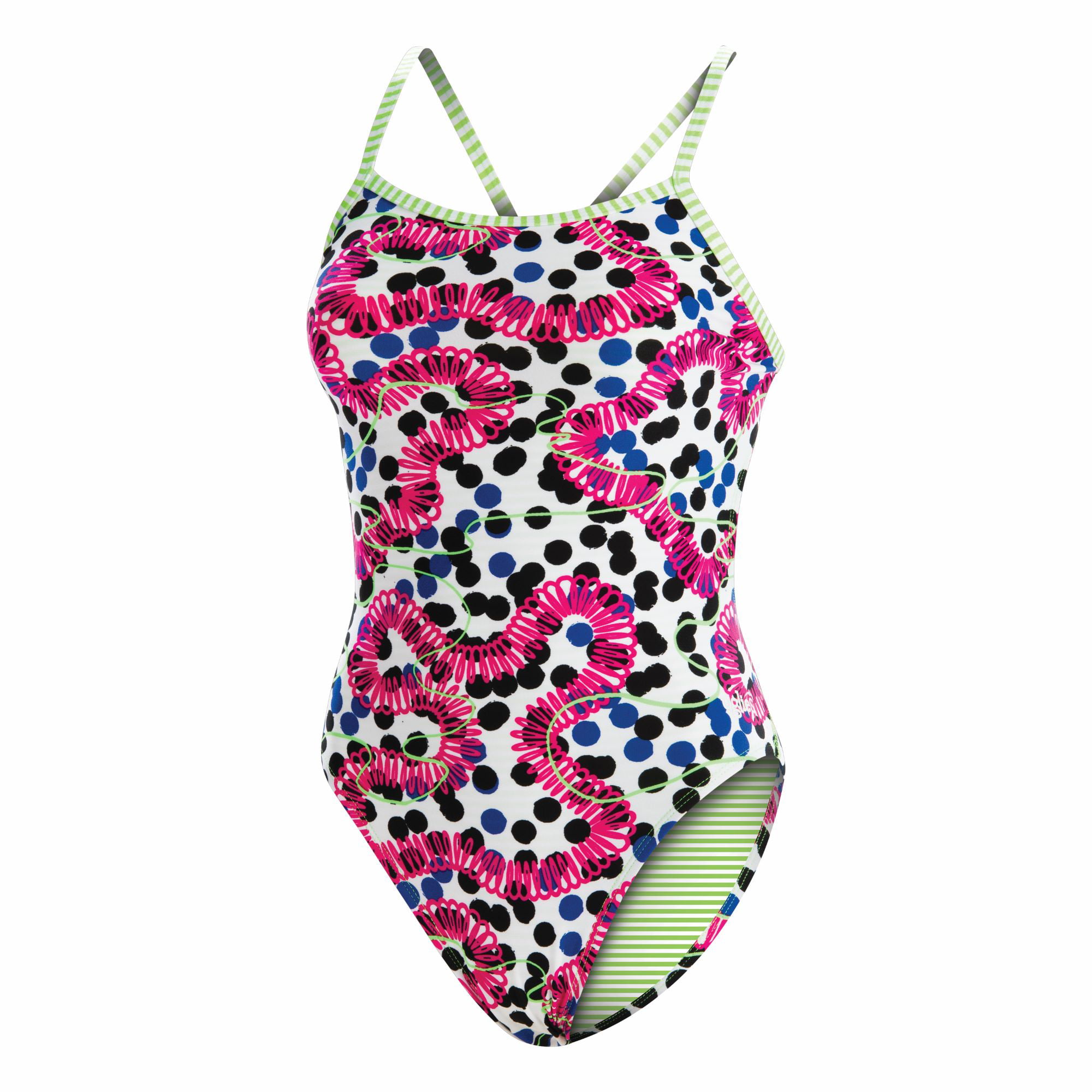 dive NEW Aqua Sphere Anika Open Back Female Lilac Swim suit one piece Sz 40 14 