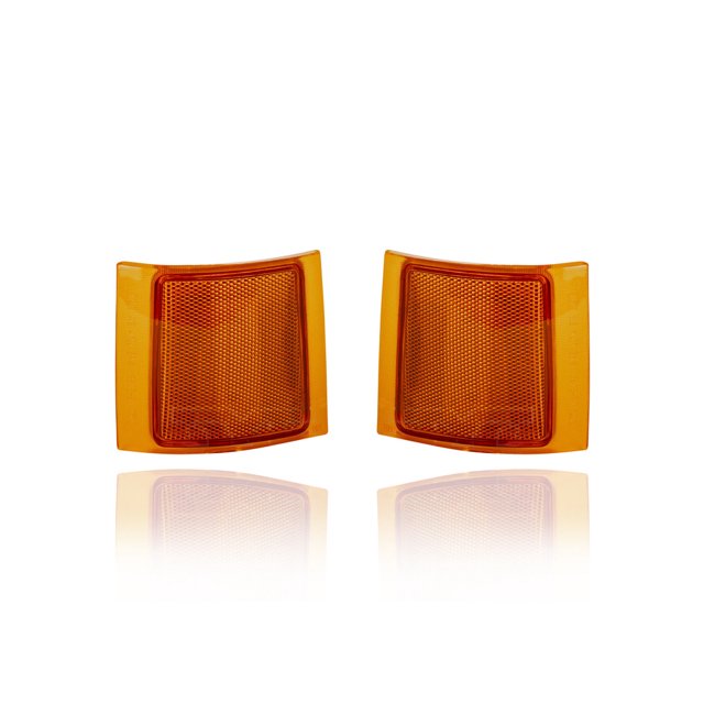 Side Marker Light - Eagle Eye Compatible/Replacement for '94-02 Chevrolet Pickup, 94-00 Blazer/Tahoe/Yukon/Suburban - Upper Composite-Type, Dual - Left Driver + Right Passenger Set - 5977460, 5977459