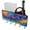 Multicolor 2, variant on PhooArto Key Holder for Wall Decorative with 5 Key Hooks, Rainbow Butterfly Colorful Holders Wall Mount Organizer with Mail Key Rack, Self Adhesive