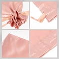 thumbnail image 5 of OUNONA Earring Bags Bags Chiffon Rose Gold 20- .86x5.89in, 5 of 8