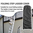 thumbnail image 5 of Folding Ladder Cover Outdoor Ladder Storage Bag Ladders Covers with Drawstring Waterproof Dustproof Oxford for Home Step Patio Garden Outdoor, 5 of 8