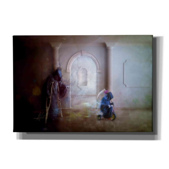 Cortesi Home 'The New Generations' by Mario Sanchez Nevado, Canvas Wall Art, 26"x18"