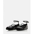 thumbnail image 2 of Alexander Mcqueen Leather Ballerina Flat Black (Women's), 2 of 4