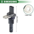 thumbnail image 4 of 2pcs Sensor de posición del árbol de levas del motor para Chrysler 300 V8 5.7L OHV 2008 No.5149054AA/5149009AA, 4 of 7