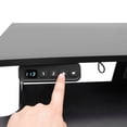 thumbnail image 6 of Electric 31.5x25" Stand Up Desk Workstation, Black Table Top, Black Frame, 6 of 10