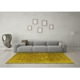 thumbnail image 3 of Ahgly Company Indoor Rectangle Persian Yellow Traditional Area Rugs, 2' x 3', 3 of 4