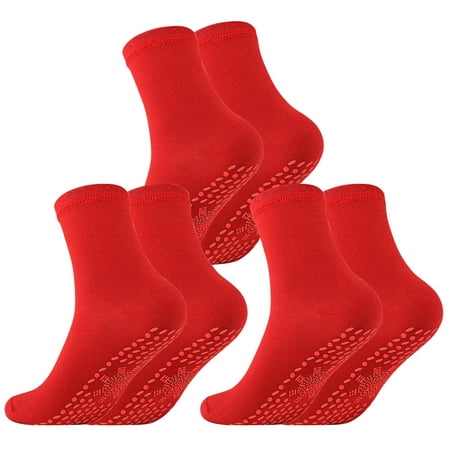 

Women Men Winter Warm Soft Daily Dense Dot Design Self Heating Socks Skiing