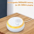 thumbnail image 5 of White Noise Machine, Portable Sound Machine, Features Powerful Battery, 16 Soothing Sound, Noise Canceling For Office & Sleeping, Sound Therapy For Home, Travel, 5 of 9