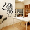 thumbnail image 1 of Adhesivo de pared innovador, impermeable y extraíble con forma de tigre, 1 of 2