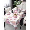 thumbnail image 6 of Pin Polka Dots Table Cloth, Waterproof Tablecloth for Rectangle Tables, Modern Abstract Art Reusable Washable Fabric Table Cover for Restaurant Kitchen Dining Tables 54"x108" Geometric, 6 of 9