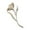silver, variant on Large Metal Leaf Flower Brooch for Women Men for Memorial Proms Thanksgiving silver
