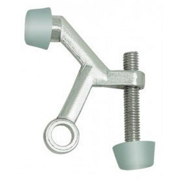 Design House 202390 Arrêt de Porte d'Axe de Charnière&44; Finition Nickel Satiné