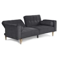 thumbnail image 4 of Sofá Cama Makora Merlak Oxford Velvet 3 Posiciones con Soft Foam Reclinable, 4 of 9