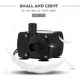 thumbnail image 2 of Water Pump, 3 Pin Black Light Water Cooling Refit Pump, 3600 RPM Great Performance For 9.5mm Inside Diameter Hose, 2 of 8
