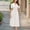 Solid, variant on Womens Summer Dress Fashion Solid Color V-Neck Mid-Length Dress Leisure Slim Fit Short Sleeve Holiday Party Dresses