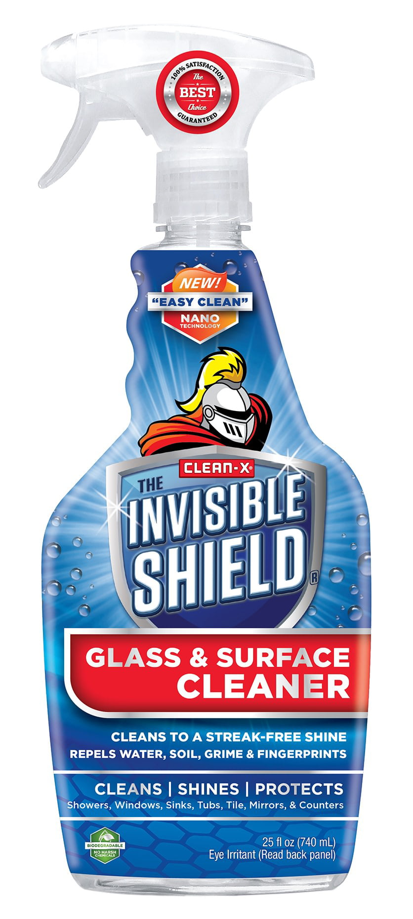Clean-X Invisible Shield Tub and Shower Glass Surface Essentials
