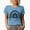 Baby Blue, variant on Grateful, Thankful, Blessed with Rainbow & Pumpkin Art, Thanksgiving Day Merch Gift, Heather Grey T-Shirt, Medium