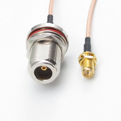 N female to RP-SMA female RG316 20inch 50cm RF cable Quick USA Shipping