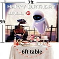 thumbnail image 2 of Wall E Backdrop Taspestry Banner Party Supplies Background Poster Decor Decorations 7x5Ft, 2 of 5
