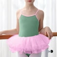 thumbnail image 2 of yillto Girls Dance Camisole Dress Top Sleeveless Spaghetti Strap Training Outfits for Dancewear, 2 of 3