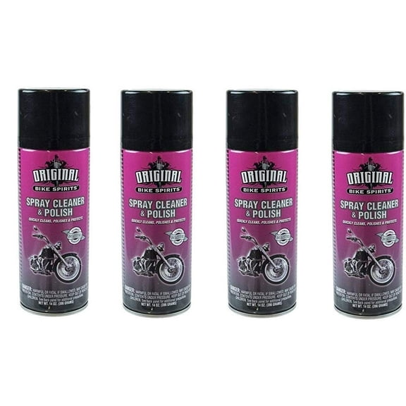 Bike Spirits Original Spray Cleaner Polish 14oz can 4 PACK