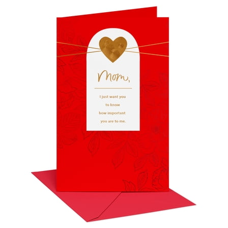 American Greetings Valentine's Day Card for Mom (Always in My Heart)