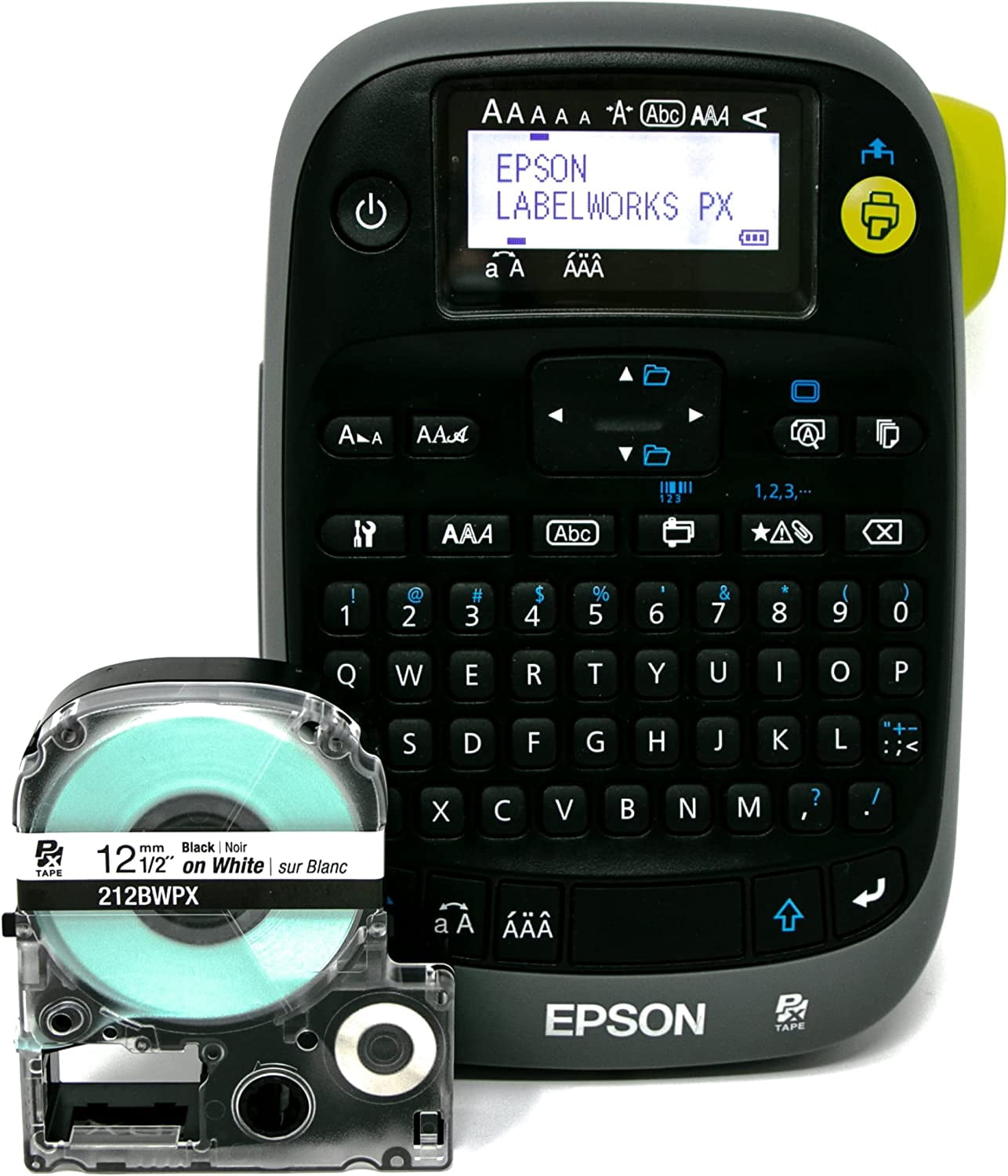 Epson LABELWORKS LW-PX300ADPT Industrial Label Maker with Adapter - Sticker & Magnetic Tape Compatible