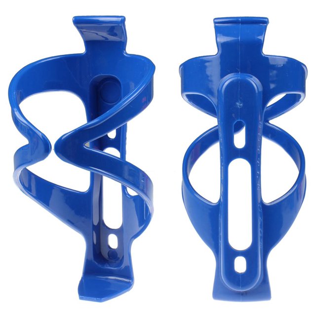 Bicycle Plastic Clip On Bottle Holder Blue