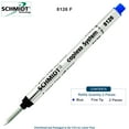 thumbnail image 2 of Schmidt 8126 Long Capless Rollerball Refill - Blue, Fine Point 0.6mm, 2 Pack (SC58124), 2 of 3