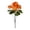 Orange, variant on Outdoor Artificial Silk Geraniums, UV Resistant Realistic Faux Flower Bouquet, Garden Patio Porch Window Box, Flowers for Hanging Basket Wedding Home Decor