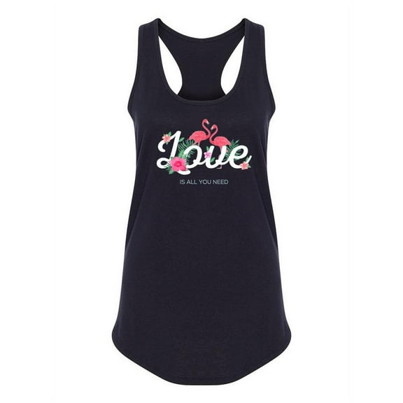 "love" Is All You Need Tank Women -Image by Shutterstock, Female x-Small