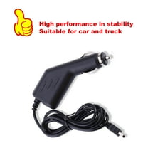Topbathy 1Set Car Charger Adapter with DC12-24V Input and Micro USB Interface for Drivers in Black 45in