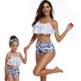 thumbnail image 3 of Girls Swimsuit Two Pieces Bikini Set Ruffle Falbala Swimwear Bathing Suits, 3 of 7