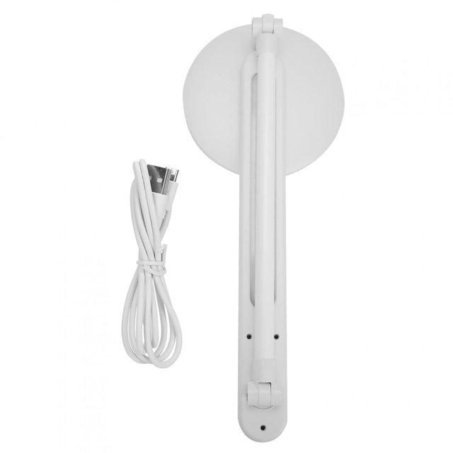 Lámpara de escritorio blanca, lámpara de escritorio LED, para lectura y estudioOptical Fyydes Descripción de la referencia