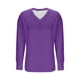 thumbnail image 3 of HongQid Plus-Size Shirts for Women Trendy V Neck Tops Oversized Long Sleeve Tees Dressy Pullover Tunics, 3 of 4