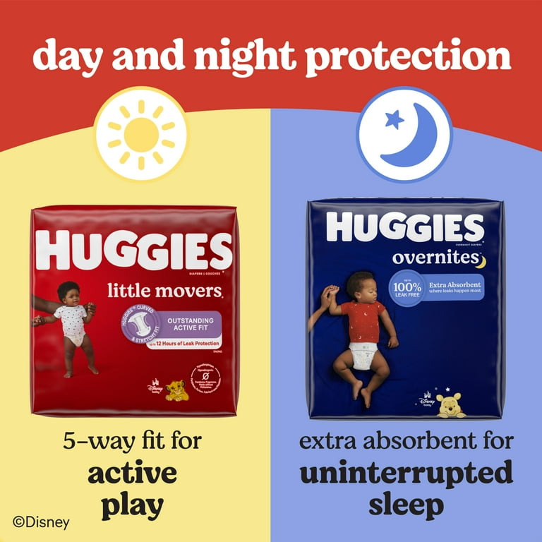★MISSOMA★ プレーン オベート ハギーズ PLAIN OVATE HUGGIES Huggies Overnites Nighttime Diapers, Size 6, 64 Ct - Walmart.com