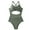 Green 2, variant on FLMEI Womens Beach One Piece Swimsuits Sport Bikini Swimming Costume Halter Swimwear Summer Bathing Suits