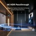 thumbnail image 4 of ULTIMEA Poseidon D80 Boom 7.1ch Sound bar with Dolby Atmos, Surround sound system for TV, 500W, 4 of 9