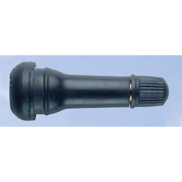 Tru Flate Tige de Valve 30-414-500 à Encliqueter; pour Trous de Jante de 0,453 Pouce de Diamètre; TR414; s'Adapte aux Petits Camions à Main/brouettes/chariolets; Longueur 1-1/2 Pouce; Pression Maximale de 60 PSI