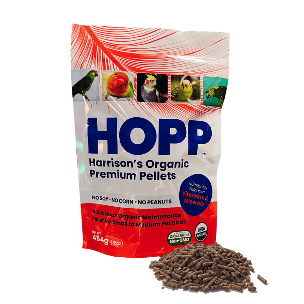 Harrison's Balanced Pet Bird Nutrition Pellets, 16oz Bag
